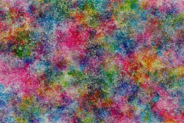 Dijital boyalı soyut tasarım, renkli doku, fraktal sanat. Duvar dekorasyonu. Soyut eşarp, modern arkaplan çizimi, fraktal yüzey, ışık efekti dokusu, modern suluboya arka plan.