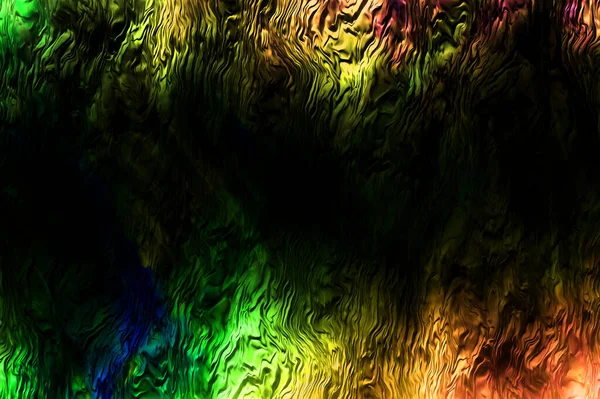 Digital Painted Abstract Design Colorful Texture Fractal Art Wall Decor — Stock Photo, Image