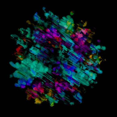 Dijital boyalı soyut tasarım, renkli doku, fraktal sanat. Duvar dekorasyonu. Soyut eşarp, modern arkaplan çizimi, fraktal yüzey, ışık efekti dokusu, modern suluboya arka plan.