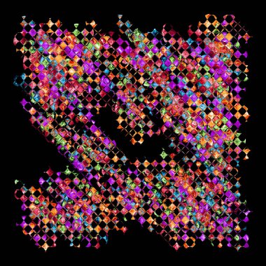 Dijital boyalı soyut tasarım, renkli doku, fraktal sanat. Duvar dekorasyonu. Soyut eşarp, modern arkaplan çizimi, fraktal yüzey, ışık efekti dokusu, modern suluboya arka plan.