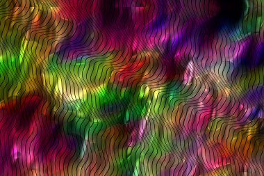 Dijital boyalı soyut tasarım, renkli doku, fraktal sanat. Duvar dekorasyonu. Soyut eşarp, modern arkaplan çizimi, fraktal yüzey, ışık efekti dokusu, modern suluboya arka plan.