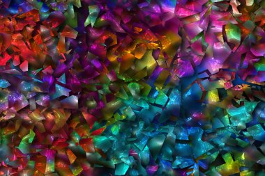 Dijital boyalı soyut tasarım, renkli doku, fraktal sanat. Duvar dekorasyonu. Soyut eşarp, modern arkaplan çizimi, fraktal yüzey, ışık efekti dokusu, modern suluboya arka plan.