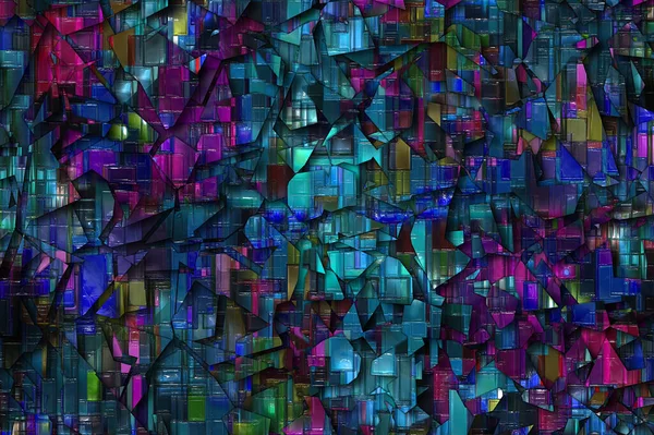 デジタル塗装抽象デザイン カラフルなテクスチャ フラクタルアート 壁の装飾 抽象スカーフ 現代の背景イラスト フラクタル表面 光の効果テクスチャ 現代の水彩背景 — ストック写真