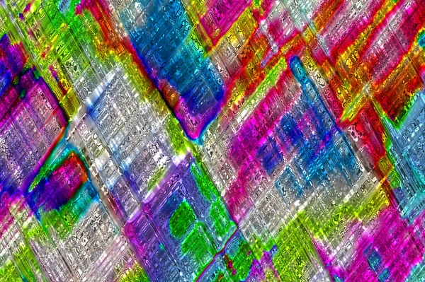 Diseño Abstracto Pintado Digital Textura Colorida Arte Fractal Decoración Pared — Foto de Stock