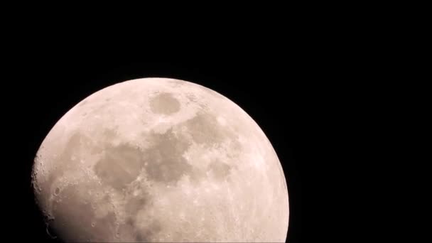 Φεγγάρι Ανατέλλει Στην Ταϊλάνδη — Αρχείο Βίντεο