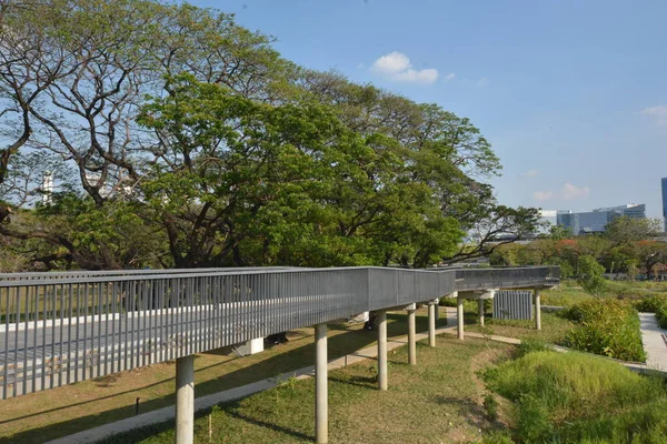 Parque Arquitetura Paisagem Urbana Tailândia — Fotografia de Stock