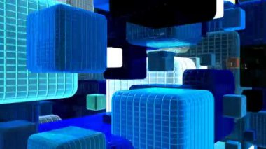 3D renkli küre arka plan