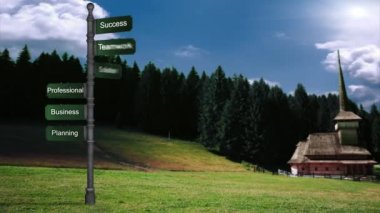 yeşil çayır, alfa kanalı dönen iş metinler