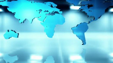 Earth harita patlar, metin için boşluk