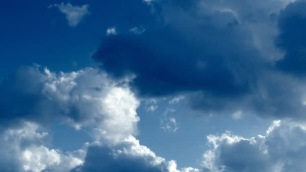 Zeitrahmen für Wolken — Stockvideo