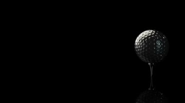 golf topu siyah patlayan karşı