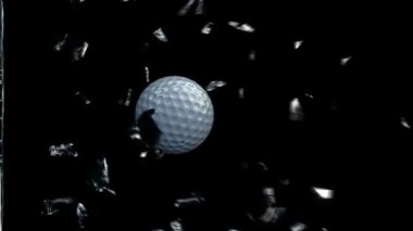 golfball bölme cam