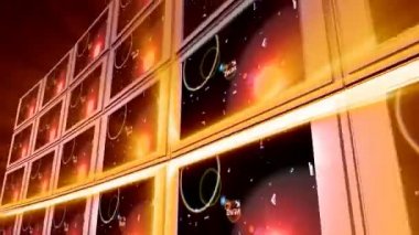 ekranda haber promo ile düz ekran tv haber duvar düzenleme