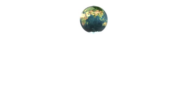 rotation de la terre et la fonte contre black