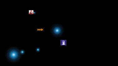 uçan trafik işaretleri