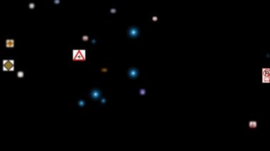 Earth harita şekillendirme trafik işaretleri