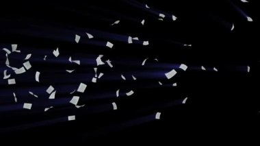 Parlatıcı, alfa kanalına uçan belgeler