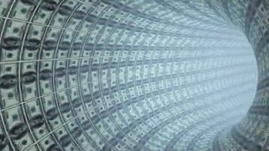 100 Doları tünel fly aracılığıyla, bloom