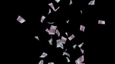 parçacıklar, siyah karşı uçan euro
