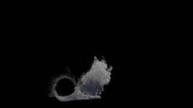 Araba tekerleği dumanı, Alfa Kanalı