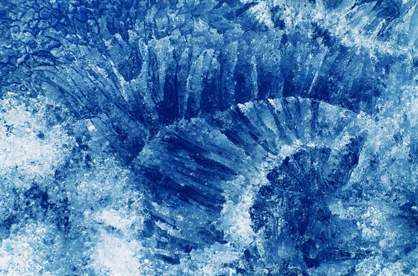 氷のパターン. — ストック写真