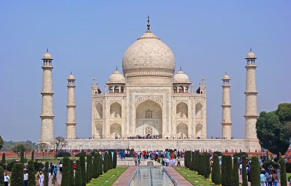 O Taj Mahal Índia . — Fotografia de Stock