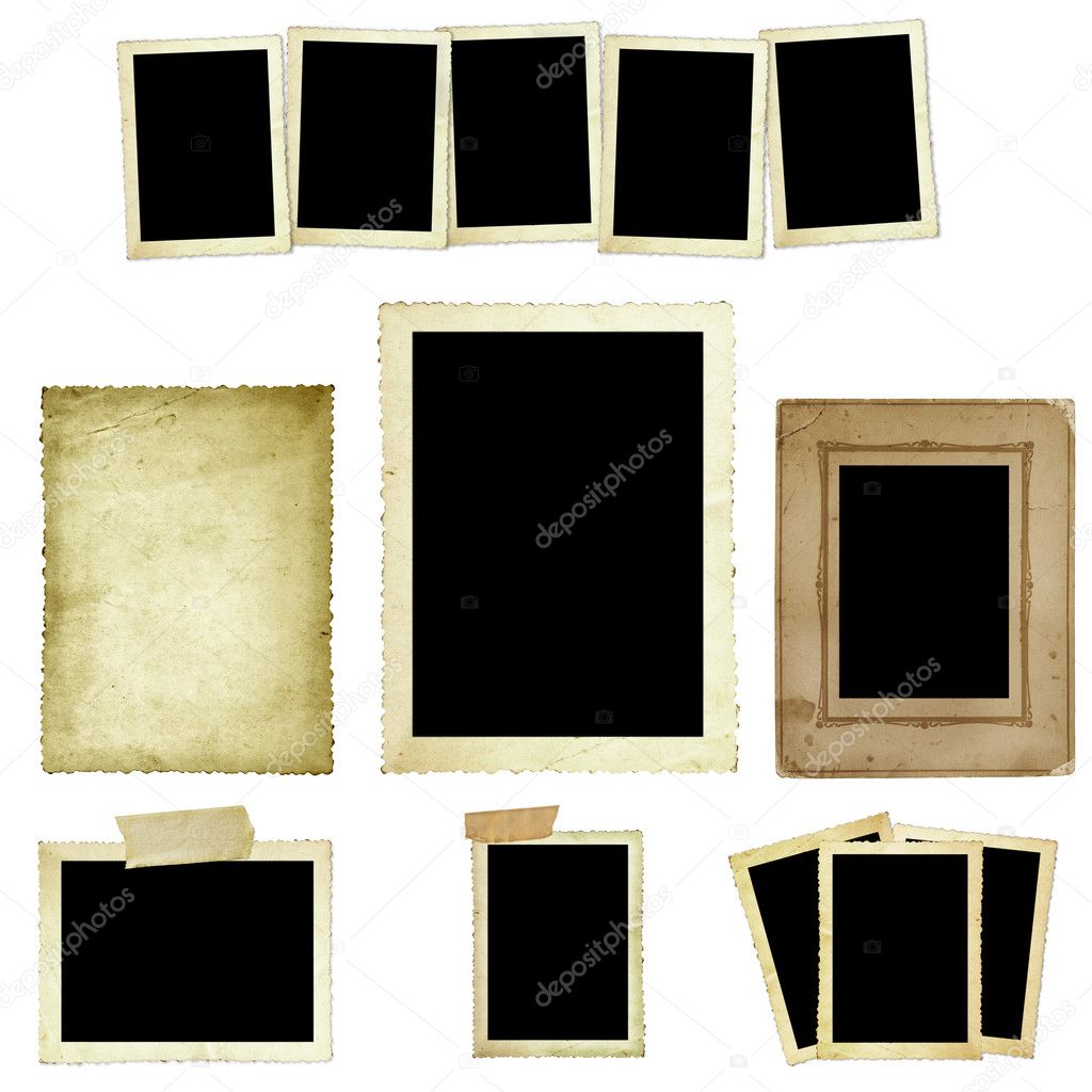 Collection of Vintage Photo Frames