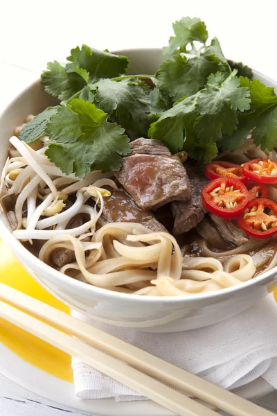 Vietnamese Beef Pho — Stock Photo, Image