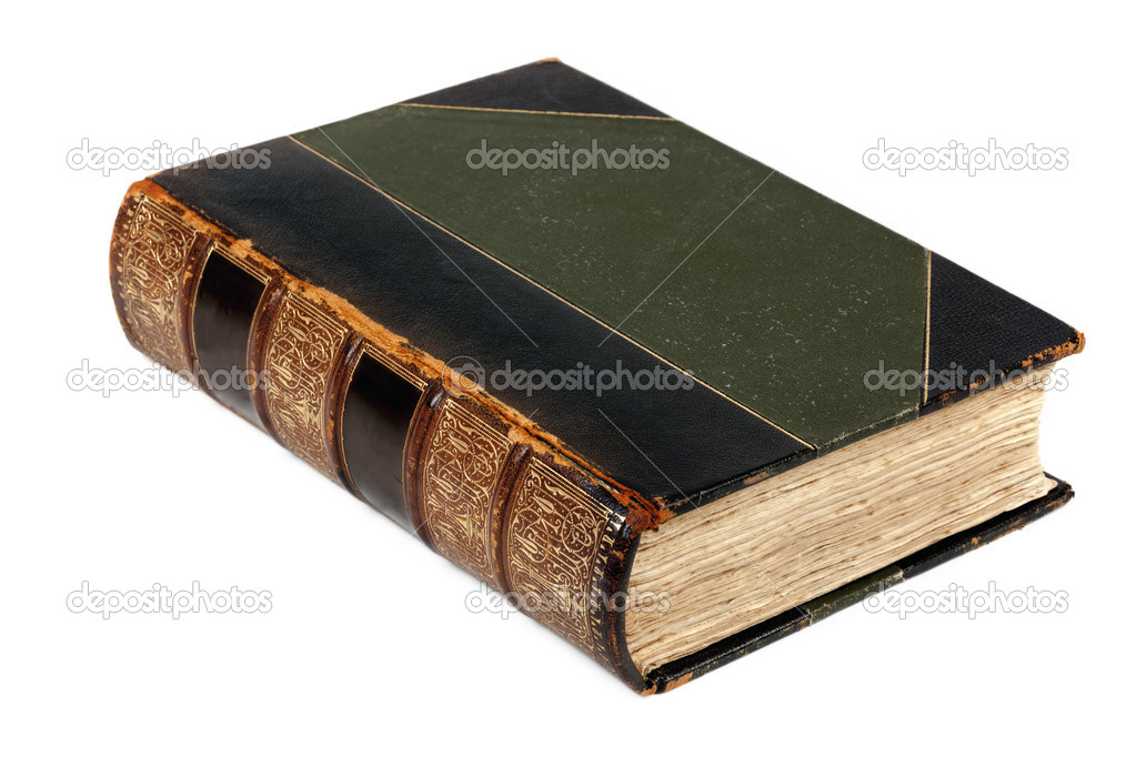 Antique Book Isolated