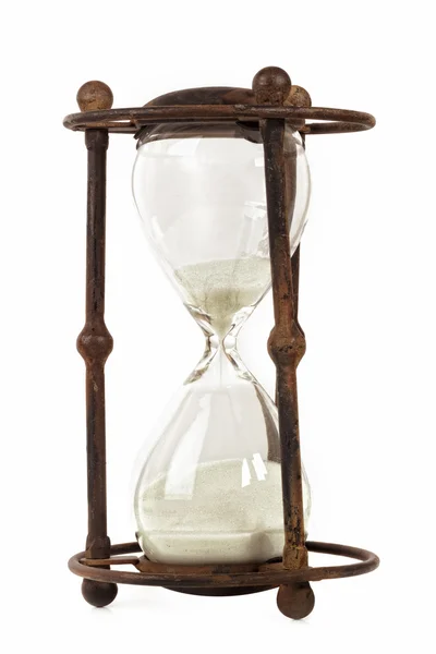 Antique Hourglass Isolated Royalty Free Stock Images