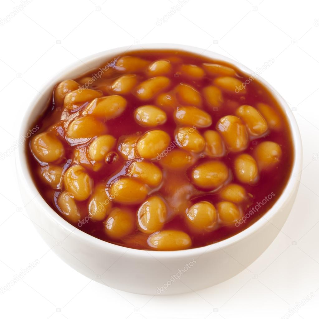 Baked Beans Isolated