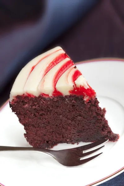 Vörös bársony torta — Stock Fotó
