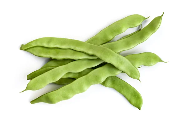 Platte bonen geïsoleerd — Stockfoto