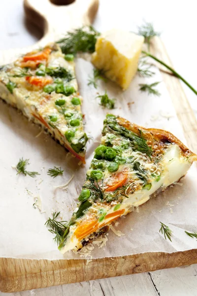 Frittata — Stockfoto