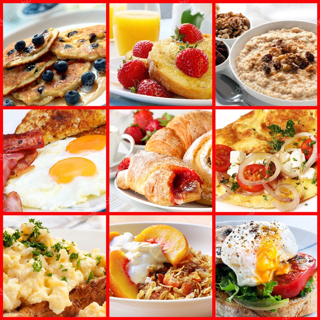 Breakfast Collage