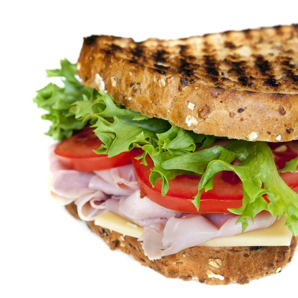 Panino al prosciutto — Foto Stock