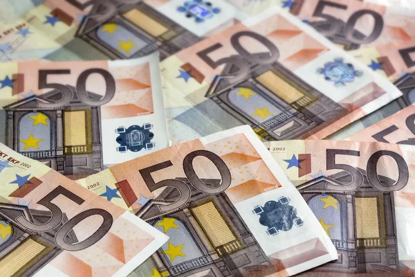 Euro Notes Background — Stock Photo, Image