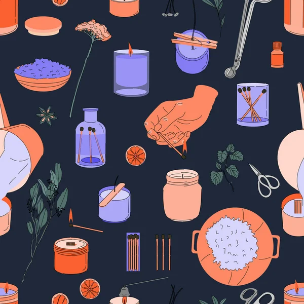 Muhtelif dikişsiz mumlar. Farklı şekil ve boyutlarda. Sütun, kavanoz mumu, kare, konteynır mumu, multi fitil. Dekoratif balmumu. Rahatlamak ve spa yapmak için. Kibrit, mum söndürücü.