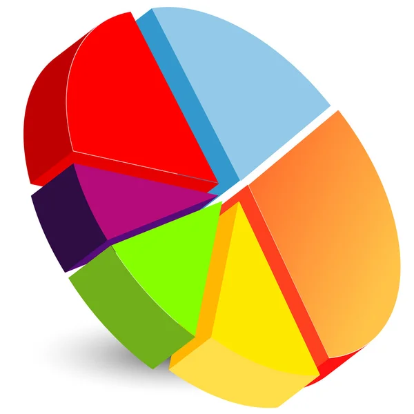 Icono gráfico circular — Archivo Imágenes Vectoriales