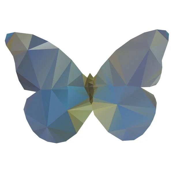 Driehoek vlinder — Stockvector