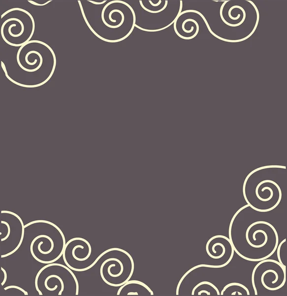 Swirly wallpaper — Stock Vector