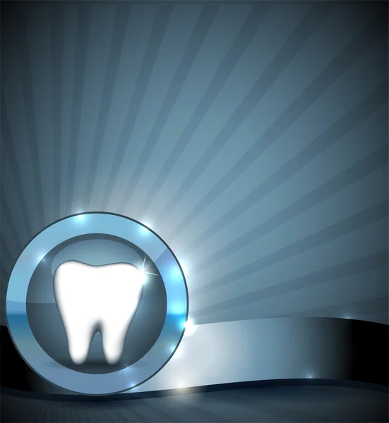 Zahnarztbroschüre — Stockvektor