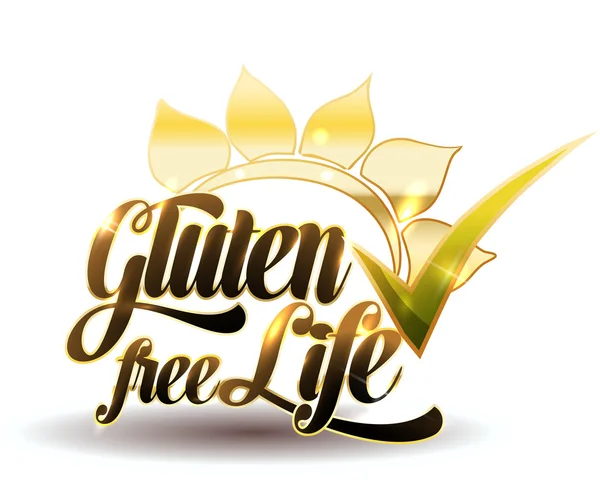 Glutenfrei — Stockvektor