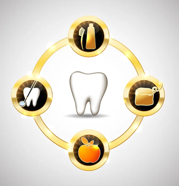 Cuidado dental — Archivo Imágenes Vectoriales