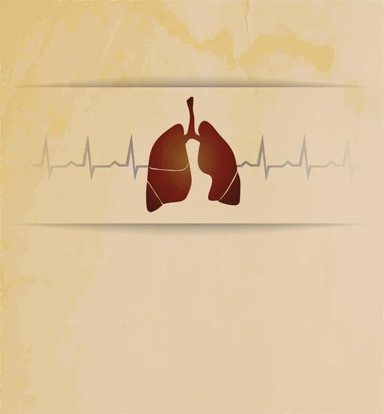 Pulmones — Vector de stock