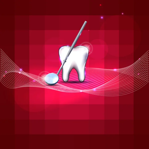 Sfondo dentale — Vettoriale Stock