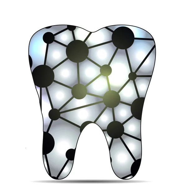 Нездоровый зуб — стоковый вектор