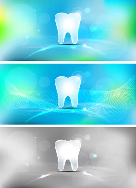 Dental background — Stock Vector