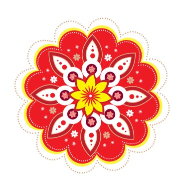 çiçek pattern