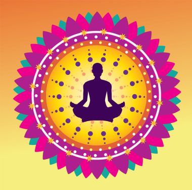 Yoga lotus duruş